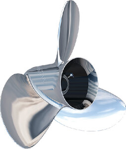 200 300+hp 4 3/4" GEARCASE EXPRESS STAINLESS PROPS (TURNING POINT PROPELLERS) 15.6" 17 3 LH